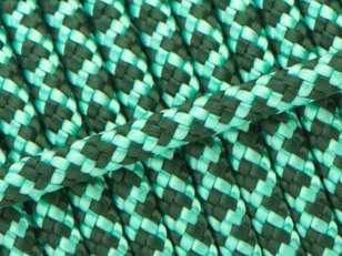 mint  dark green diamonds  6mm